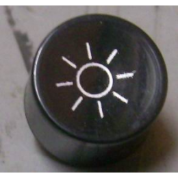 Lamp Button Decor*Black* Beko 450920125