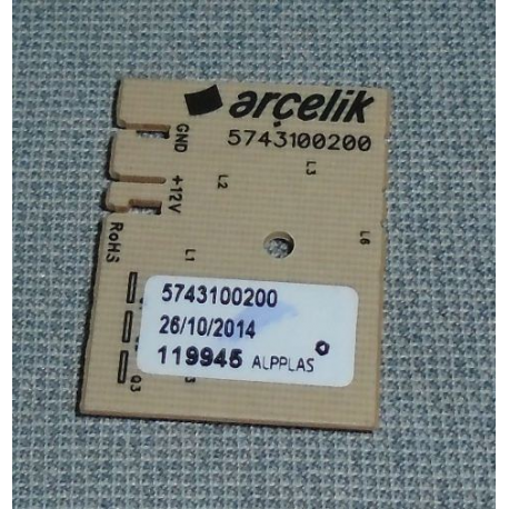 Carte Led Bleue Beko 5743100200