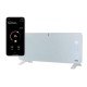 Radiateur panneau verre connecte smartphone 2000w Princess 01.342001.01.001
