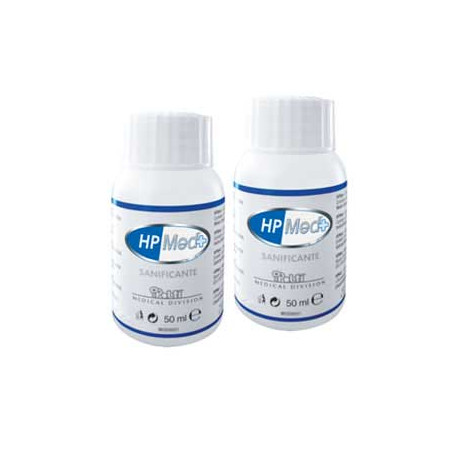 Détergent Polti HPMed Pour Nettoyeur Vapeur | 2 Flacons De 50 Ml | Compatible Vaporetto, Lecoaspira