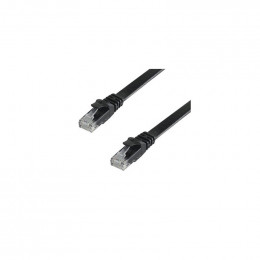 Cordon rj45 cat6 plat noir 2m Itc 722338