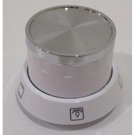 Comutator knob-white pour four Beko 250316707