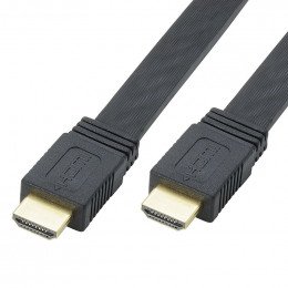 Cordon hdmi plat 1.4 - 2m longueur 2 metres Itc 307887