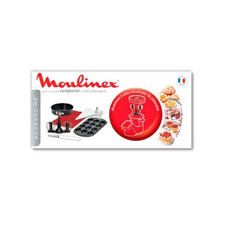 Kit a patisserie robot pour cuiseur companion Moulinex XF389010