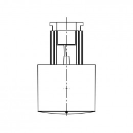 Bouton fonctions noir 10 + 0 pour four Electrolux 808246445