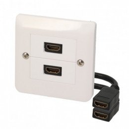 Plastron 2 x hdmi 15cm Itc 2812