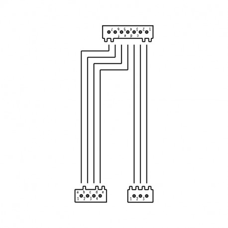 Rampe module electronique pomp pour lave-vaisselle Aeg 14005452004