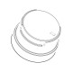 Bouton fonctions blanc 10 + 0 pour cuisiniere Electrolux 14014298304