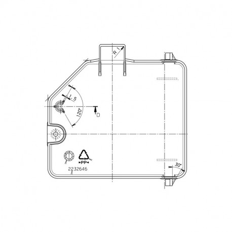 Recolte gouttes pour refrigerateur Aeg 223264602