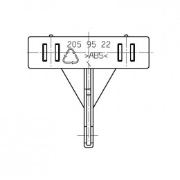 Manche sonde congelateur pour refrigerateur Electrolux 205952201