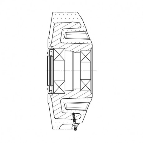 Etui paroi g33 14 w pour lave-linge Electrolux 132550482