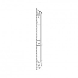 Hublot inox 592x470 pour four Electrolux 14003247820