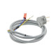 Cable d'alimentation 3x1 5 x 1 pour seche-linge Electrolux 136611980