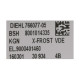 Bandeau de commande pour refrigerateur Bosch 11010557