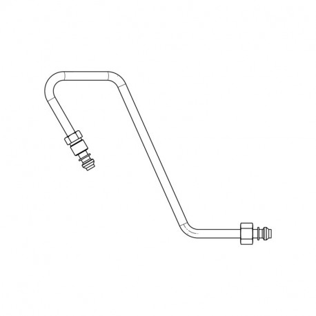 Tube bruleur auxiliaire d pour table de cuisson Zanussi 354136401