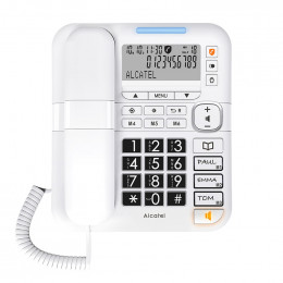 Telephone filaire t max 70 grosses touches Alcatel ALCATEL TMAX 70 EU WHT