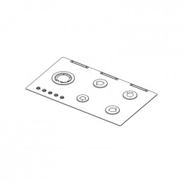 Plan de travail noir aeg 880.5 pour table de cuisson Electrolux 14004454004