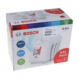 Sacs aspirateur g-all pack xxl boite de 16 sacs 17002095 Bosch 17002095