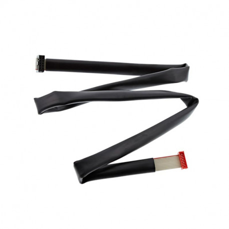 Cable plat femelle 10ways l:75 pour hotte Aeg 405515913