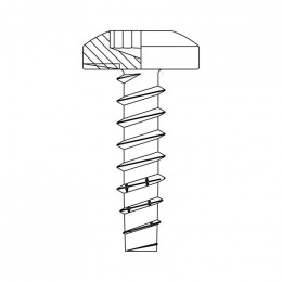 Vis 2 9x13 table de cuisson pour cuisiniere Electrolux 354324501