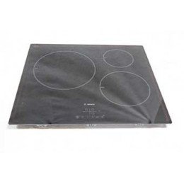 Surface vitroceramique pour table de cuisson Bosch 00689675