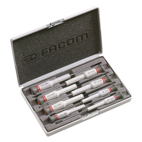 Coffret 8 tournevis micro-tech Facom AEF.J6