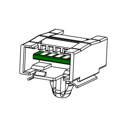 Rampe element sensible tempera pour lave-linge Aeg 808019702