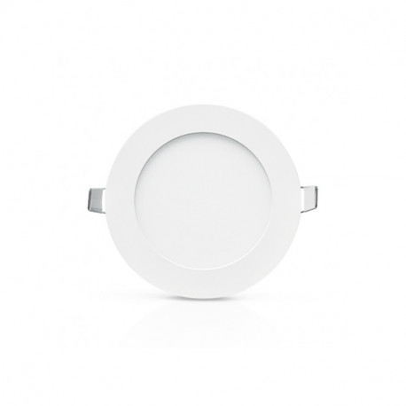 Plafonnier led diam 120mm 6w 3000k blanc chaud Miidex 7749