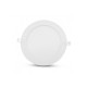 Plafonnier led diam 175mm 12w 4000k blanc Miidex 77551