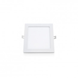 Plafonnier led blanc 200x200 18w 4000k Miidex 77652