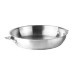 Poele inox 20 cm gamme combi sans manche Lacor LA56720