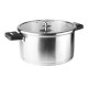 Faitout inox 14cm - 1l gamme combi Lacor LA56614