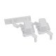 Bouton poussoir pour lave-linge Bauknecht 481071425541