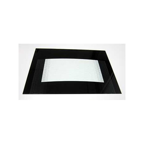 Verre porte pour four noir giugiaro pour four Whirlpool C00048703