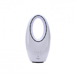 Ventilateur design blanc 58cm avec leds avec telecommande Mbg AR5BL1B