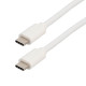 Cordon usb-c 3.2 m/m gen1 3a couleur blanc - longueur 1m Itc 302711