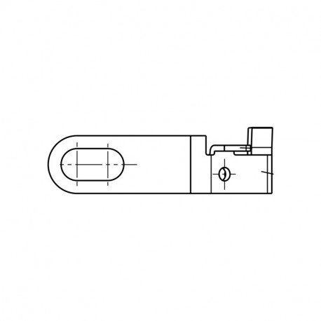 Support ondenseur congelateur pour refrigerateur Aeg 221117902