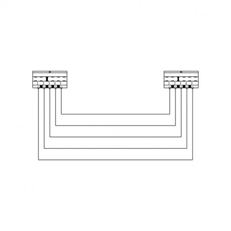 Rampe cable plat pour lave-linge Electrolux 132440412