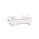 Clip blanc lave-linge pour seche-linge Aeg 129734606