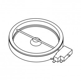 Chauffage radiant 140 230v 1 pour cuisiniere Electrolux 858374063521