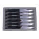 Coffret 6 couteaux a steak dentes Arcos AR372406