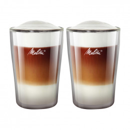 Verres latte macchiato 300ml Melitta 6761118