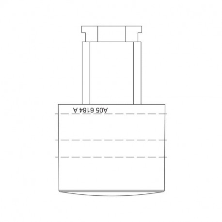 Couvercle evaporateur turbine pour refrigerateur Electrolux 14005620501