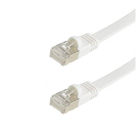 Cordon rj45 plat grade3 20cm blanc Itc 302111