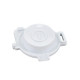 Bouton blanc rond on/off pour lave-linge Electrolux 807929401