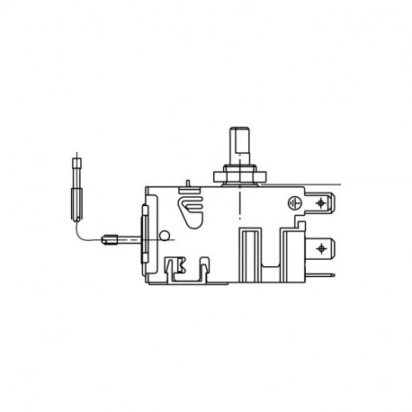 Thermostat froid 077b Electrolux 206397979