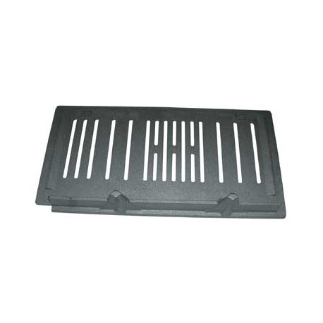 Grille foyer de pour poele a bois 520x265x90 mm Deville F6DV27651B