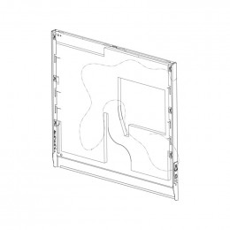 Panneau exterieur porte inox pour lave-vaisselle Aeg 14021728002