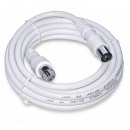 Prolongateur coax male femelle 9.52mm longueur 2m Televes 474701