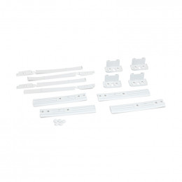 Kit d'encastrement glissieres porte refrigerateur 8014025134352